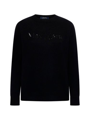 Logo Embellished Crewneck Jumper - 'S Max Mara - Modalova