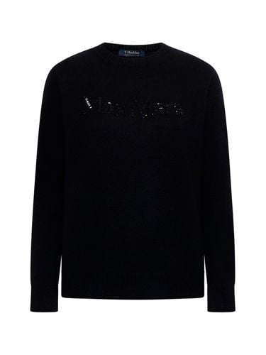 Logo Embellished Crewneck Jumper - 'S Max Mara - Modalova