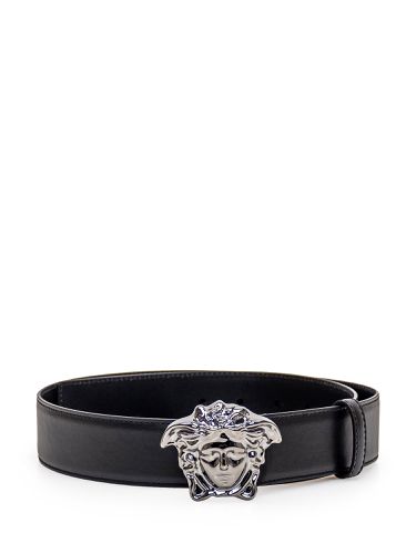 Versace Leather Belt - Versace - Modalova