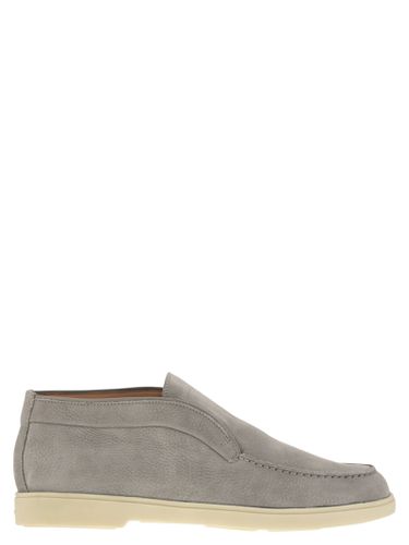 Santoni Desert Boot In Nubuck - Santoni - Modalova