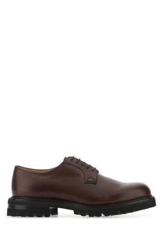 Chocolate Leather Shannon Lace-up Shoes - Church's - Modalova