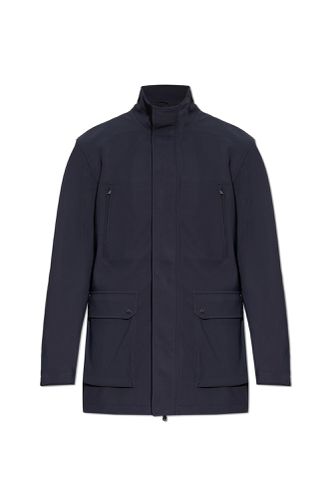 Jacket With Stand-up Collar - Emporio Armani - Modalova