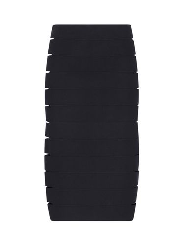 Alaia Sheath Midi Skirt - Alaia - Modalova