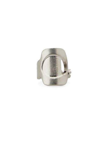 MM6 Maison Margiela Logo Ring - MM6 Maison Margiela - Modalova