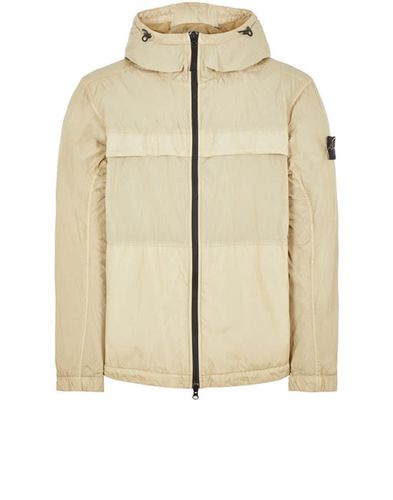 Garment Dyed Crinkle Reps Jacket - Stone Island - Modalova