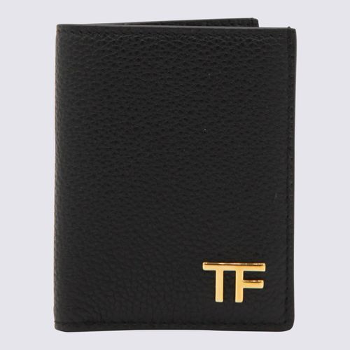 Tom Ford Black Leather Cardholder - Tom Ford - Modalova