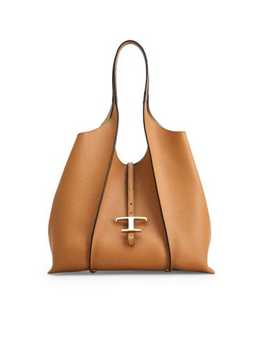 Timeless Shopping Bag In Leather Medium - Tod's - Modalova