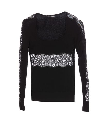 Dolce & Gabbana Lace Pullover - Dolce & Gabbana - Modalova