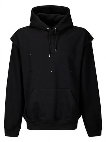 Heliot Emil Outline Logo Hoodie - Heliot Emil - Modalova