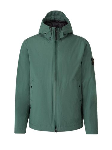 Stone Island Zip-up Hooded Jacket - Stone Island - Modalova