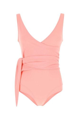 Pink Stretch Nylon Louise Swimsuit - Lisa Marie Fernandez - Modalova