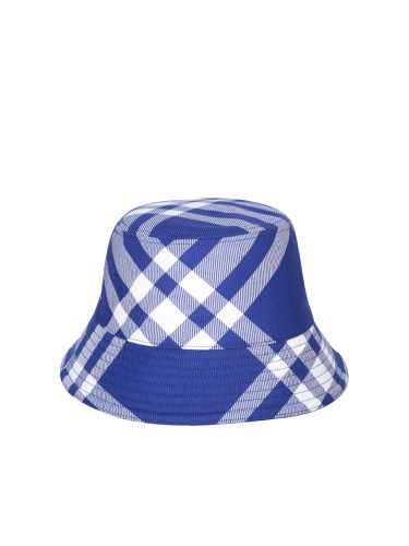 Burberry Bucket Blue Hat - Burberry - Modalova