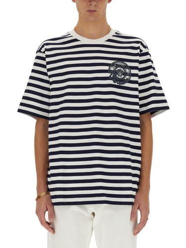 Versace Striped T-shirt - Versace - Modalova