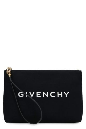 Givenchy Coated Canvas Clutch - Givenchy - Modalova