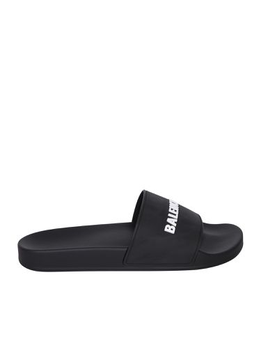 Logo-embossed Pool Slides - Balenciaga - Modalova