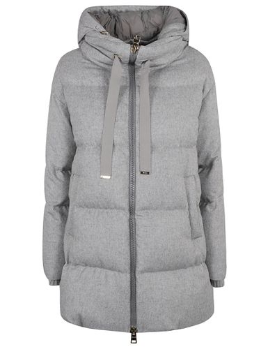 Herno Long Hooded Padded Jacket - Herno - Modalova