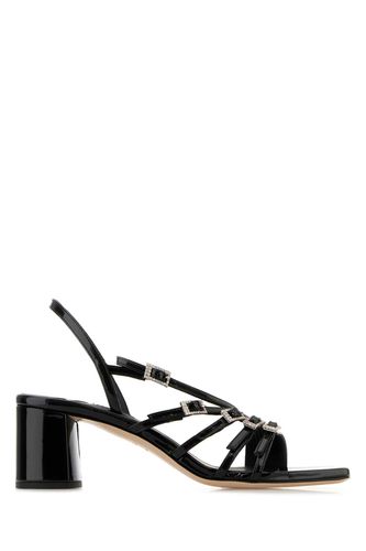 Black Leather Scarlet Kabir Sandals - Le Silla - Modalova