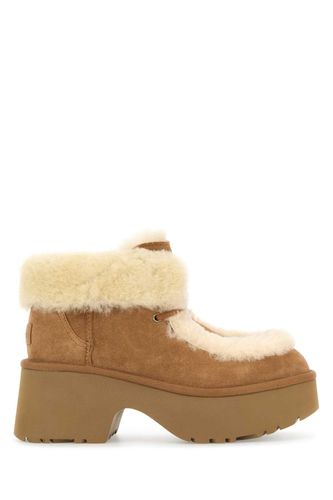 UGG Camel Suede Esmee Ankle Boots - UGG - Modalova
