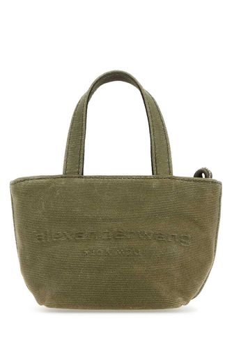 Army Green Canvas Handbag - Alexander Wang - Modalova