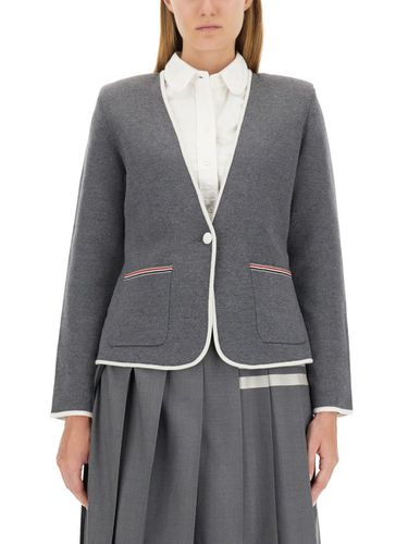 Thom Browne Single-breasted Jacket - Thom Browne - Modalova