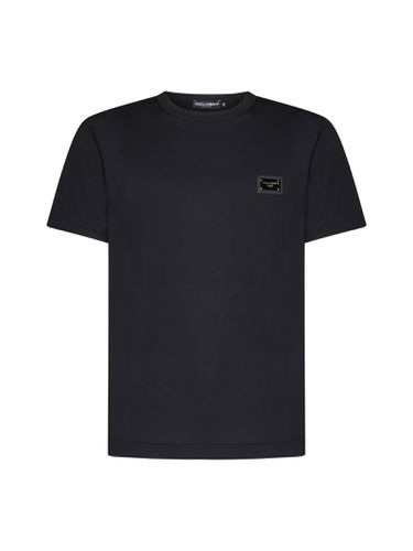 Dolce & Gabbana Logo Plaque T-shirt - Dolce & Gabbana - Modalova