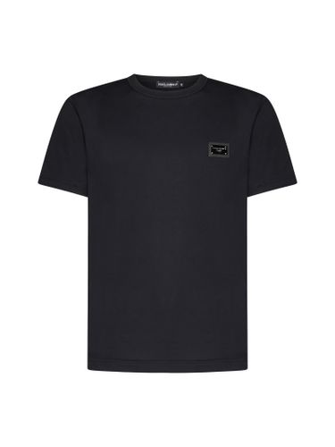 Dolce & Gabbana Logo Plaque T-shirt - Dolce & Gabbana - Modalova