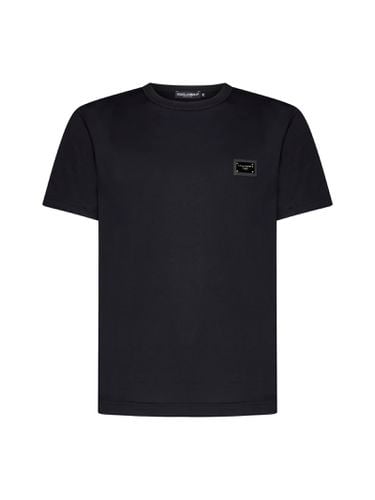 Dolce & Gabbana Logo Plaque T-shirt - Dolce & Gabbana - Modalova