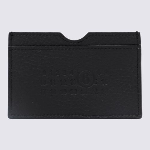 Leather Numeric Logo Card Holder - MM6 Maison Margiela - Modalova