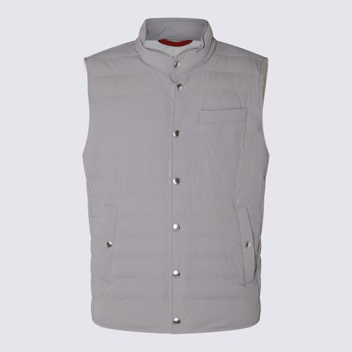 Brunello Cucinelli Grey Down Gilet - Brunello Cucinelli - Modalova