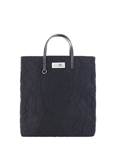 Logo-patch Textured Finish Tote Bag - MM6 Maison Margiela - Modalova