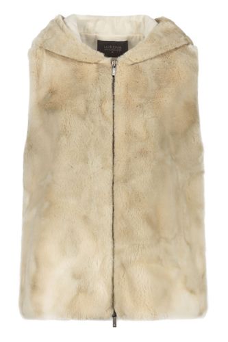 Faux Fur Waistcoat - Lorena Antoniazzi - Modalova