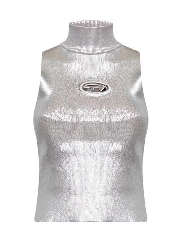 M-onervax Metallic Effect Tank Top Tank Top - Diesel - Modalova