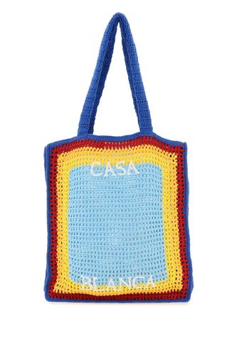 Casablanca arch Crochet Tote Bag - Casablanca - Modalova