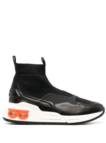 Cosma Sock High-top Sneakers Woman - Ferragamo - Modalova