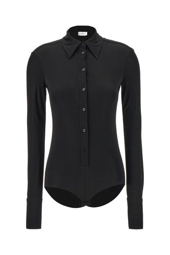 SportMax Black Viscose Bodysuit - SportMax - Modalova