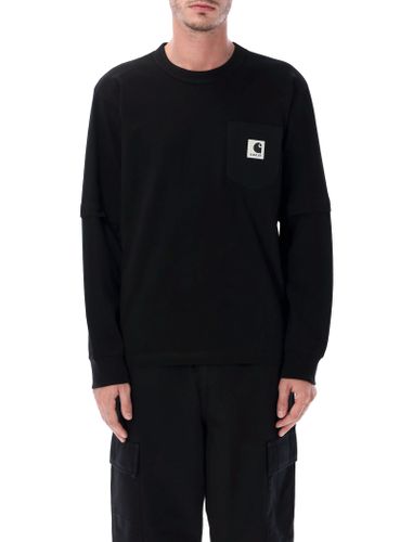 X Carhartt Wip Cotton Jersey Long-sleeve T-shirt - Sacai - Modalova