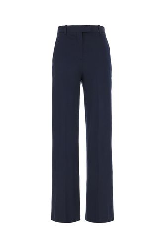 Navy Blue Stretch Cotton Pants - Circolo 1901 - Modalova