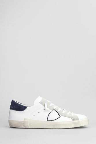 Prsx Low Sneakers In Leather - Philippe Model - Modalova