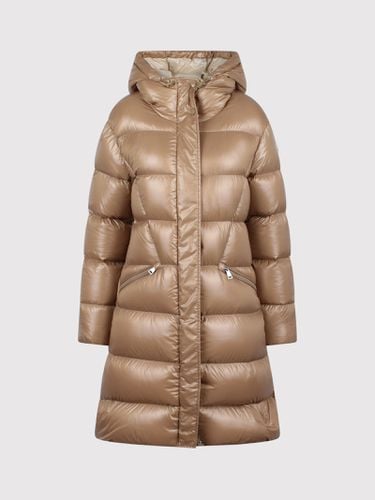 Moncler bellevue Long Down Jacket - Moncler - Modalova