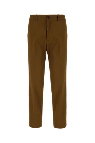 Burberry Brown Cotton Pants - Burberry - Modalova