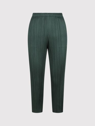 Slim Plisse` Trousers - Pleats Please Issey Miyake - Modalova