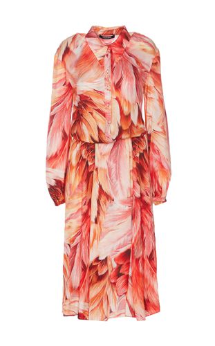 Roberto Cavalli Plumage Print Dress - Roberto Cavalli - Modalova