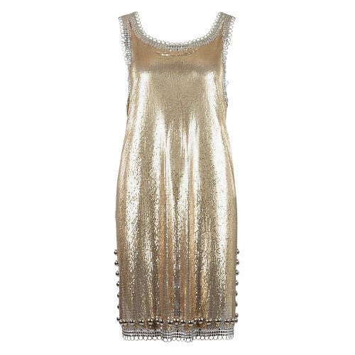 Paco Rabanne Metallic Mini Dress - Paco Rabanne - Modalova