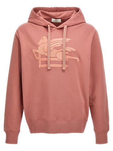 Etro Embroidered Logo Hoodie - Etro - Modalova