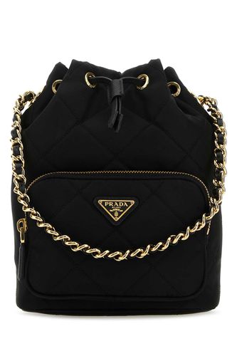 Prada Black Re-nylon Bucket Bag - Prada - Modalova