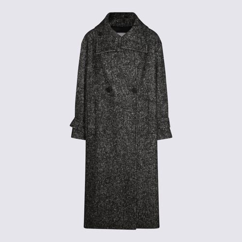 Antonelli Dark Grey Wool Coat - Antonelli - Modalova