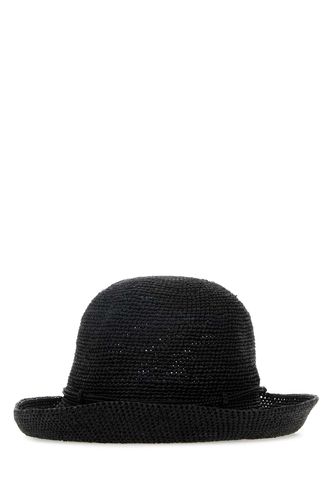 Black Raffia Provence 08 Hat - Helen Kaminski - Modalova