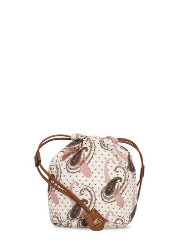 Pouch With Paisley Pattern And Polka Dots - Etro - Modalova