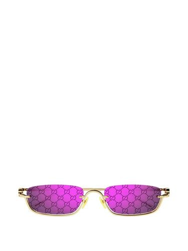 Rectangle Frame Sunglasses Sunglasses - Gucci Eyewear - Modalova