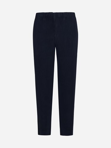 Pleated Fabric Trousers - Homme Plissé Issey Miyake - Modalova